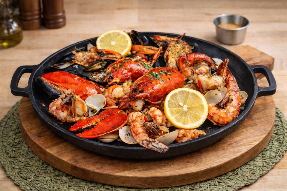 Seafood Parrillada