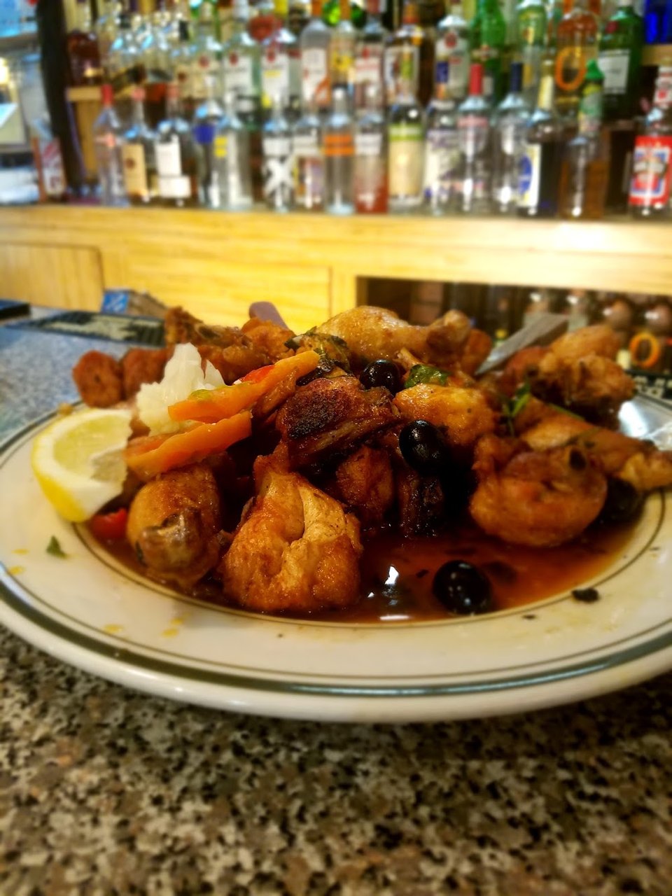 Garlic Chicken on the Bone