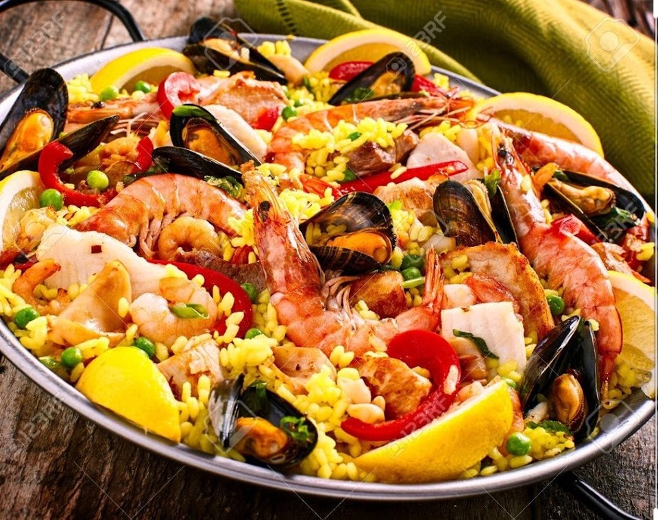 Seafood Paella